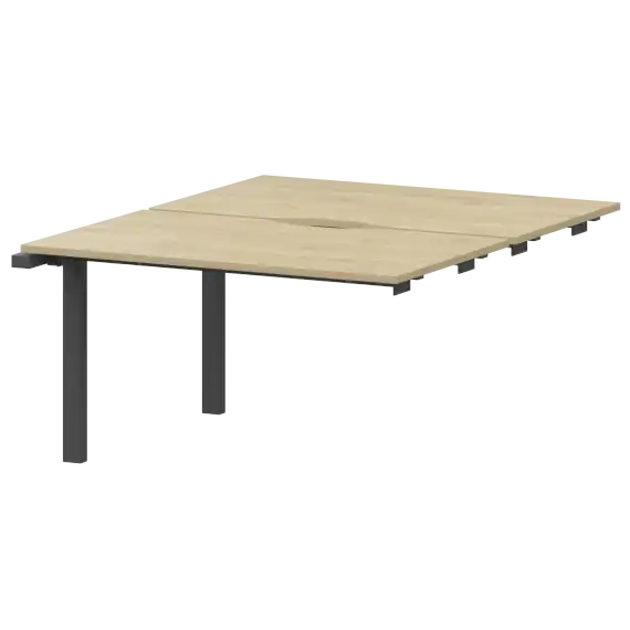 Модуль двойной на металлокаркасе НТМП.ПО.Б2-120Э  1200x1496x750 Аргентум-МП