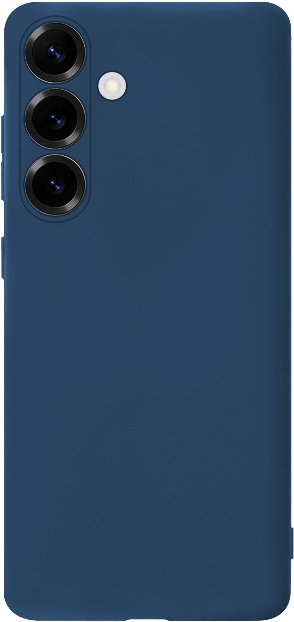 Мягкий Soft Touch чехол из силикона для SAMSUNG GALAXY S25 PLUS с бархатной подкладкой