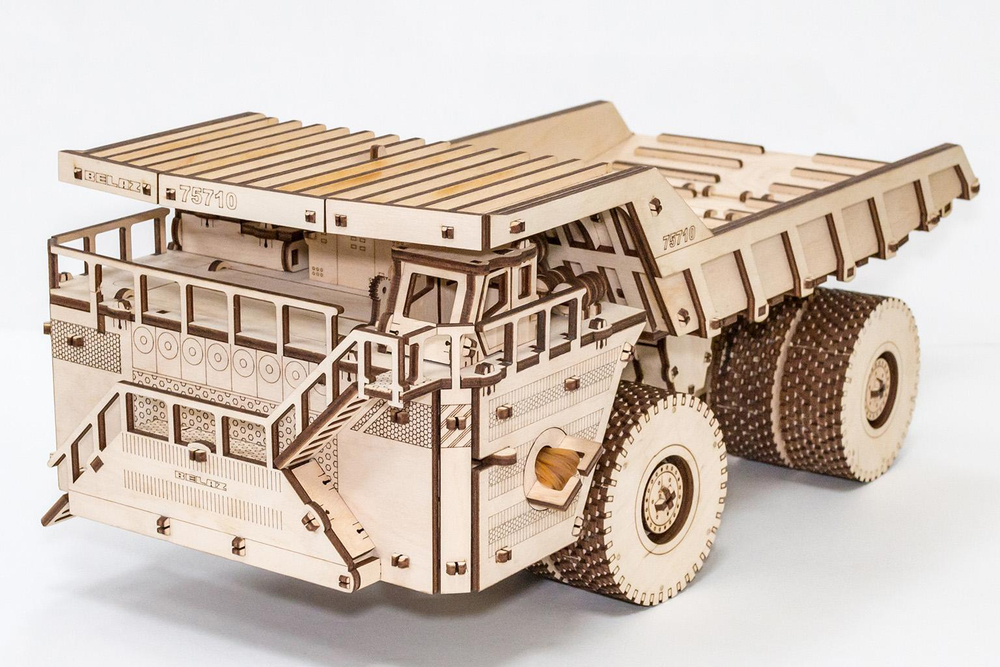 Конструктор деревянный 3D EWA BELAZ 75710