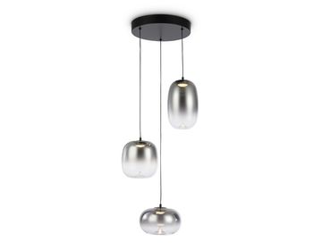 Подвесной светодиодный светильник 12W 3000K LH11099/3 BK/SM чёрный/дымчатый High Light Modern Ambrella