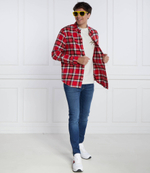 Рубашка TOMMY CHECK Tommy Jeans - красный(DM0DM17245)