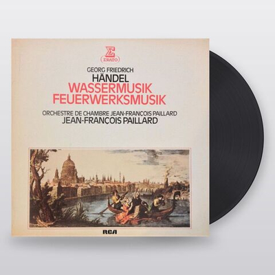 Georg Friedrich Handel, Orchestre De Chambre Jean-Francois Paillard, Jean-Francois Paillard — Wassermusik / Feuerwerksmusik (LP)