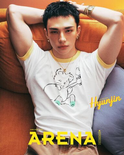публикация ARENA HOMME - 2025.06 STRAY KIDS HYUNJIN C Type