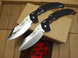 Нож Cold Steel Myhem - рукоять G10, красные полосы