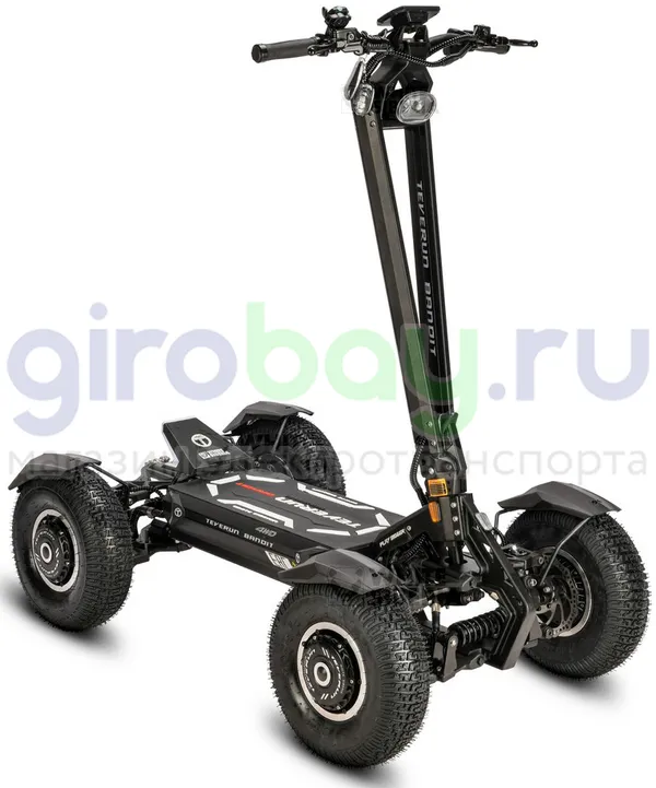 Электросамокат WHITE SIBERIA TEVERUN BANDIT 4x4 7200W 60V/60Ah фото №9