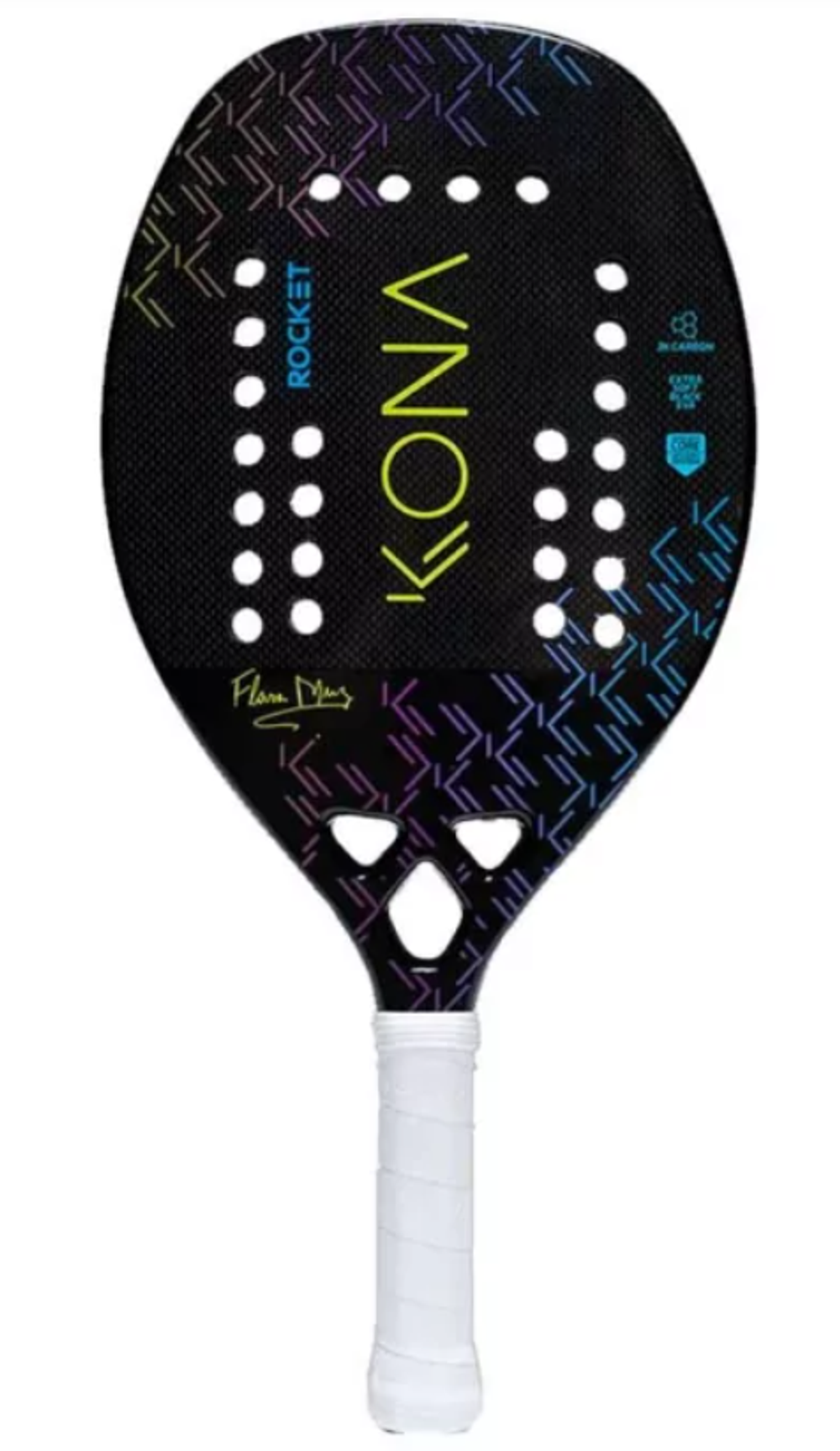 Ракетка Rocket yellow Kona с дополнительным нанесением «Rotor»