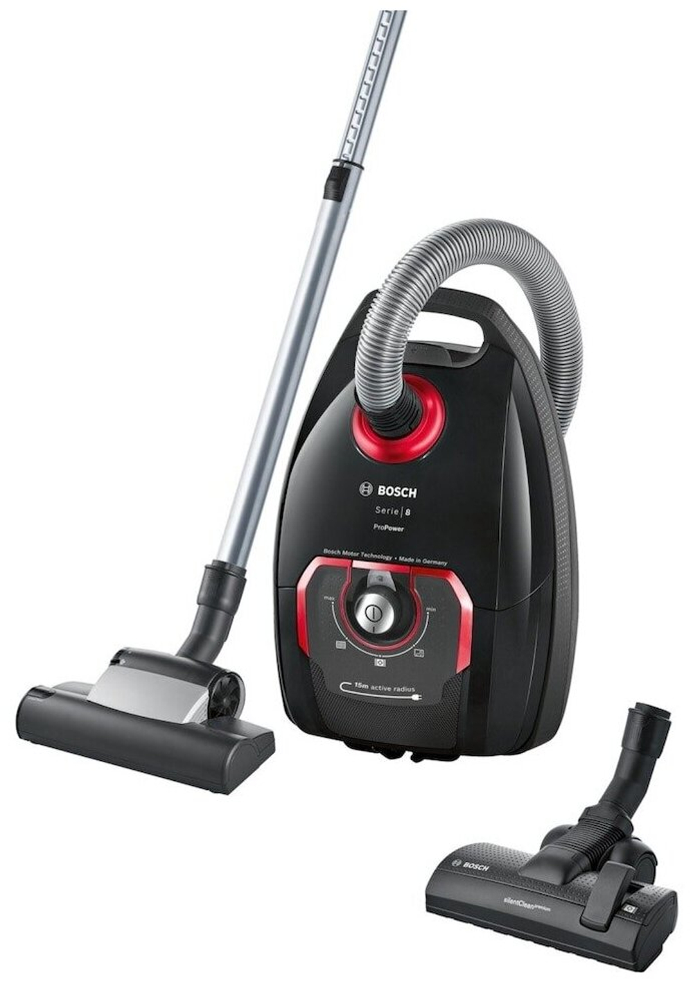 Пылесос Bosch Serie 8 ProPower BGL8POW1 (черный)