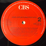 Janis Joplin ‎– Janis Joplin's Greatest Hits (Голландия)
