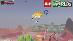 LEGO Worlds (диск для PS4, полностью на английском языке)