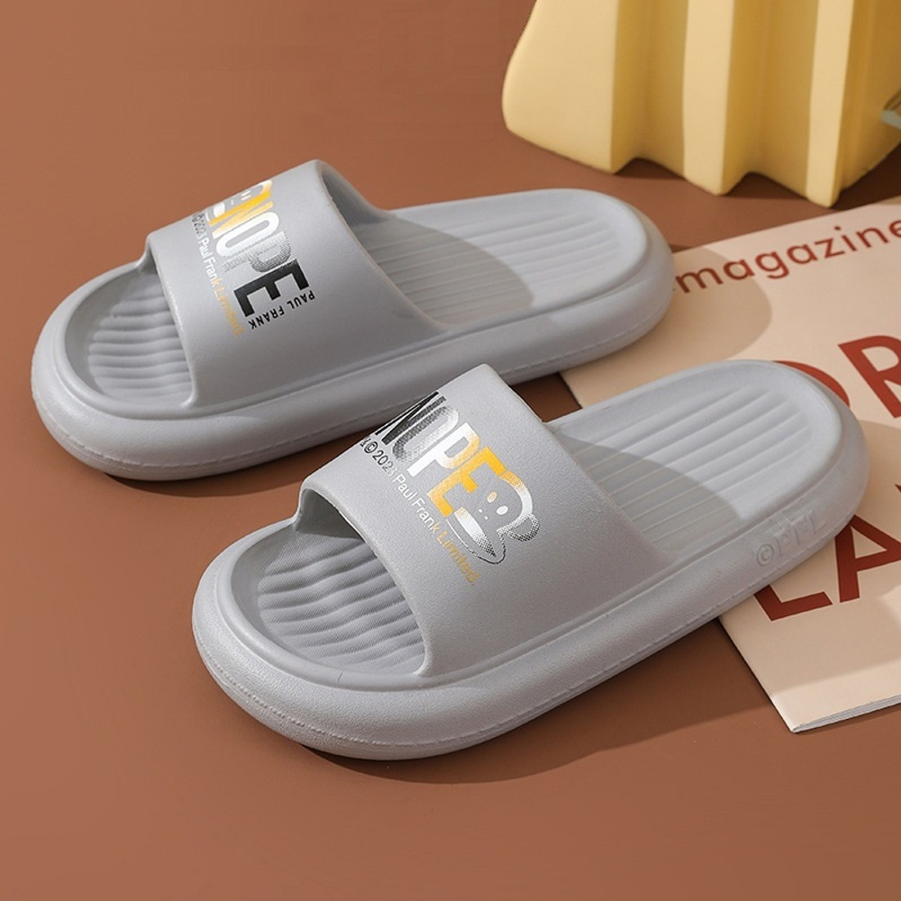 Шлёпанцы Paul Frank NOPE (Grey)