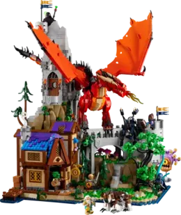 Конструктор LEGO Ideas 21348 Dungeons & Dragons: История красного дракона