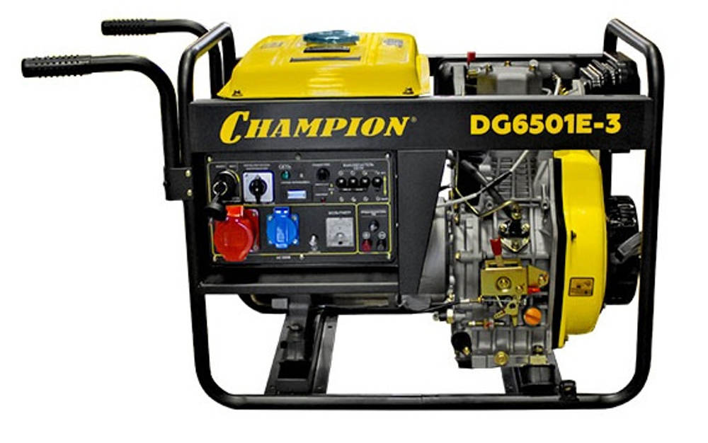 Генератор дизельный CHAMPION DG6501E-3
