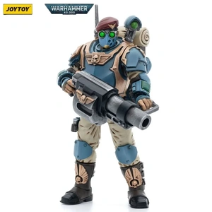 Фигурка JOYTOY Astra Militarum Tempestus Scions Command Squad 55th Kappic Eagles Grenadier