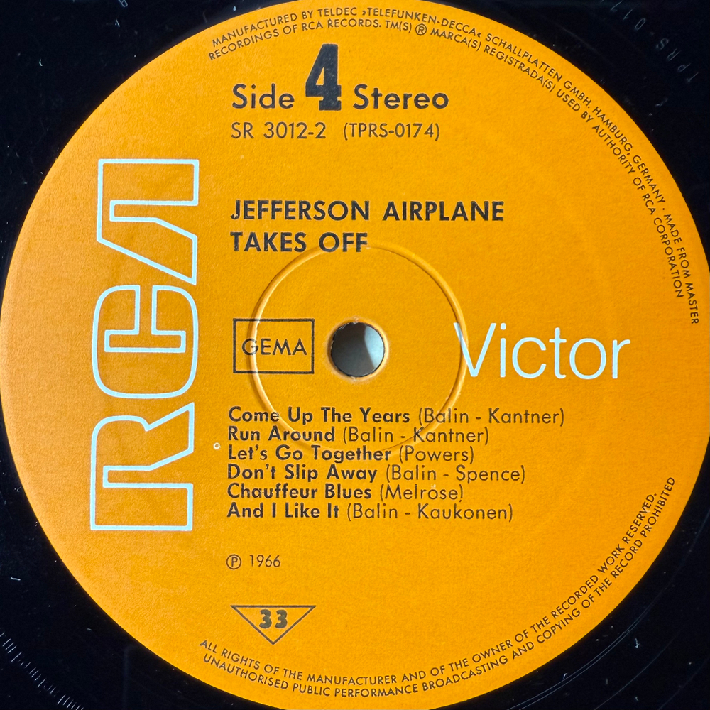 Jefferson Airplane ‎– Bless Its Pointed Little Head / Takes Off 2LP (Германия 1973г.)