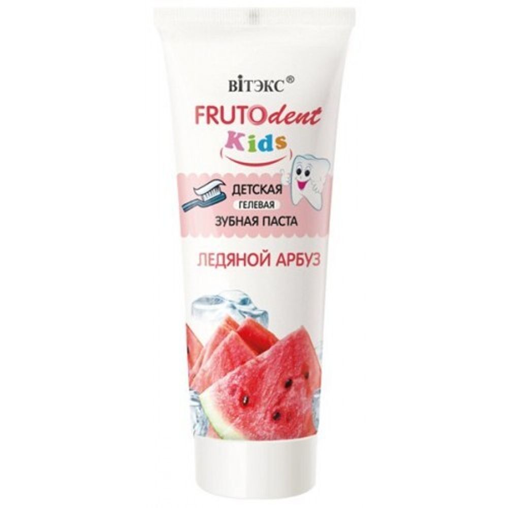 Детская зубная паста FrutoDent Kids Ледяной Арбуз 65гр