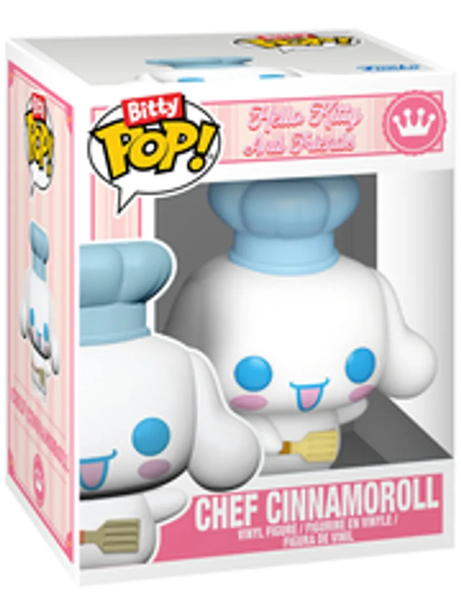 Funko Bitty POP! Hello Kitty And Friends: Chef Cinnamoroll with Cafe Cinnamoroll