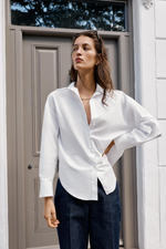 БАЗОВАЯ РУБАШКА ИЗ ПОПЛИНА — ZARA
