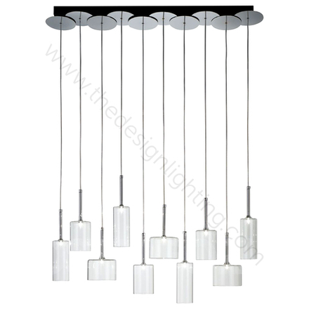 Pendant design lamp  SP SPILL 10 / Spillray by AXO LIGHT  (Clear)