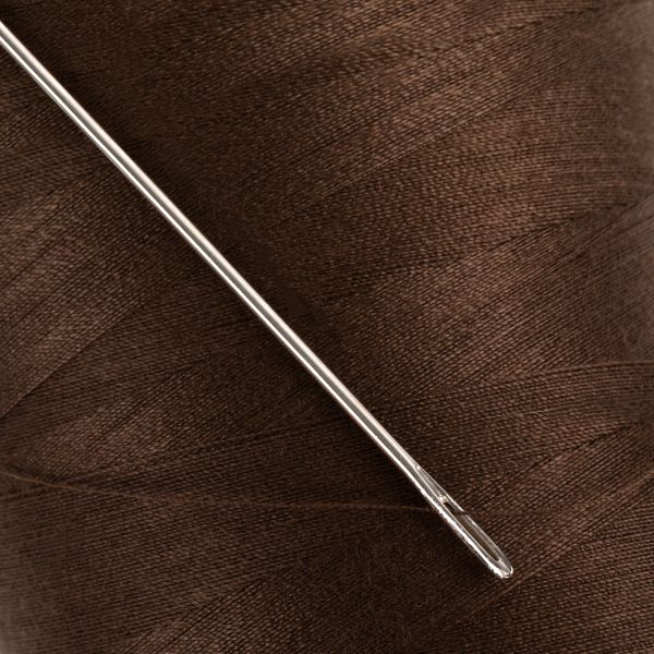 Нитки универсальные Nitka 40/2, 4570 м (5000 ярд) / 1 кат., 493 коричневый