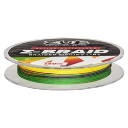 Шнур ZUB Z -BRAID MULTICOLOR 150m 0,12мм