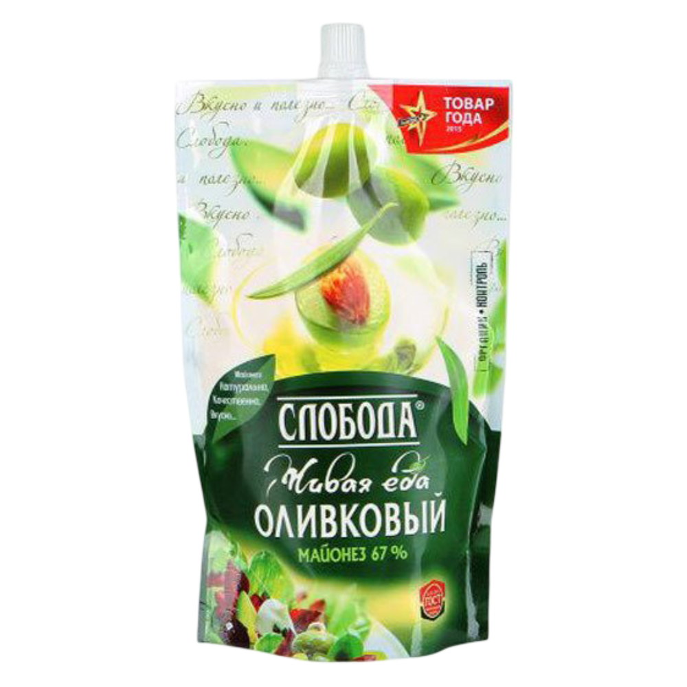 Майонез "Слобода" оливковый 400мл