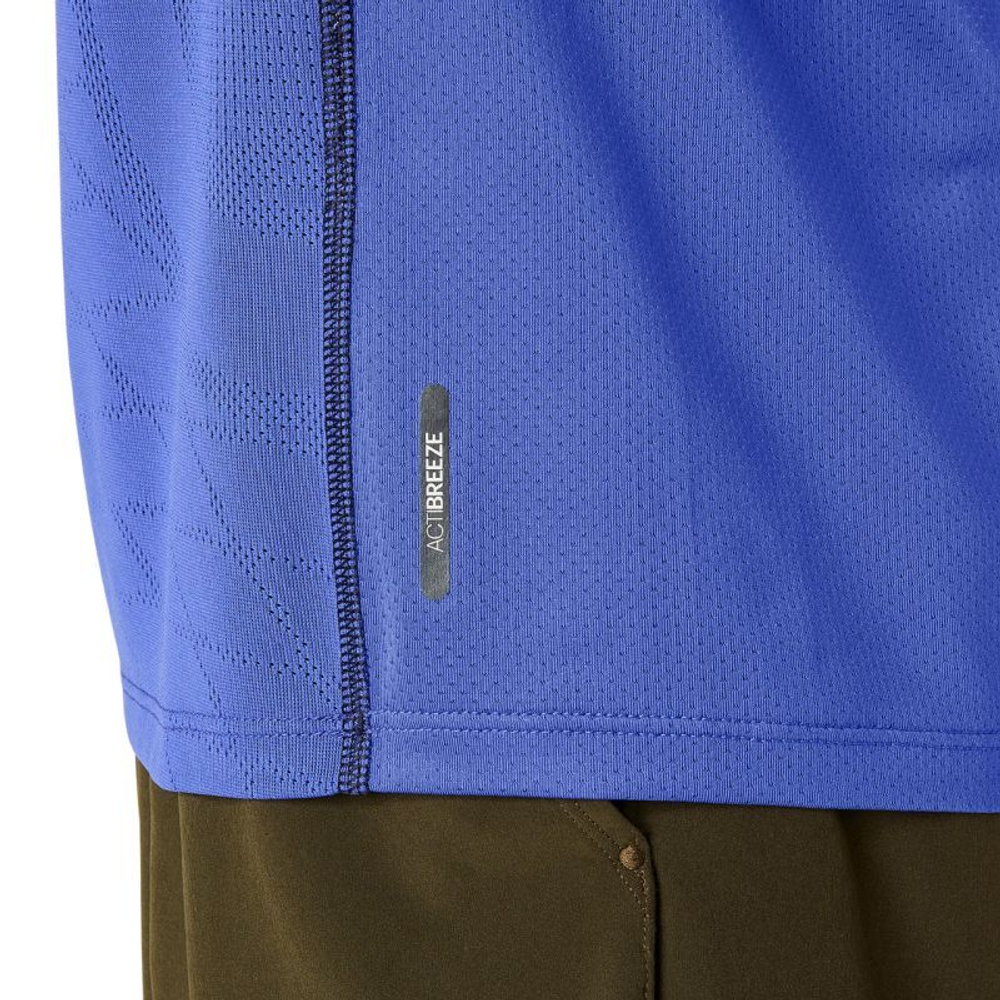 Мужская теннисная футболка Asics Match Actibreeze Short Sleeve - dark cobalt
