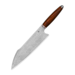 Кухонный нож QSP Harpoon Chef, сталь ламинированный дамаск, QS-KK-001B