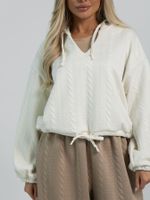 Костюм Спорт шик (бежево-белый) К16398-10М LT Collection
