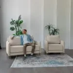 ЛУЧШИЙ ДРУГ Кресло-кровать бежевое