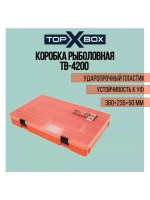 Коробка для приманок TB - 200, прозрачная