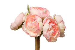 Букет розовыx лютиков искусственный 30см Garda Decor 9F27870PF-4069