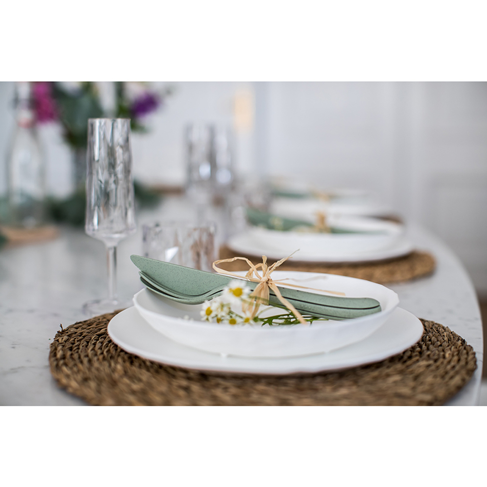 Тарелка обеденная CLUB Organic D 26см синяя Koziol