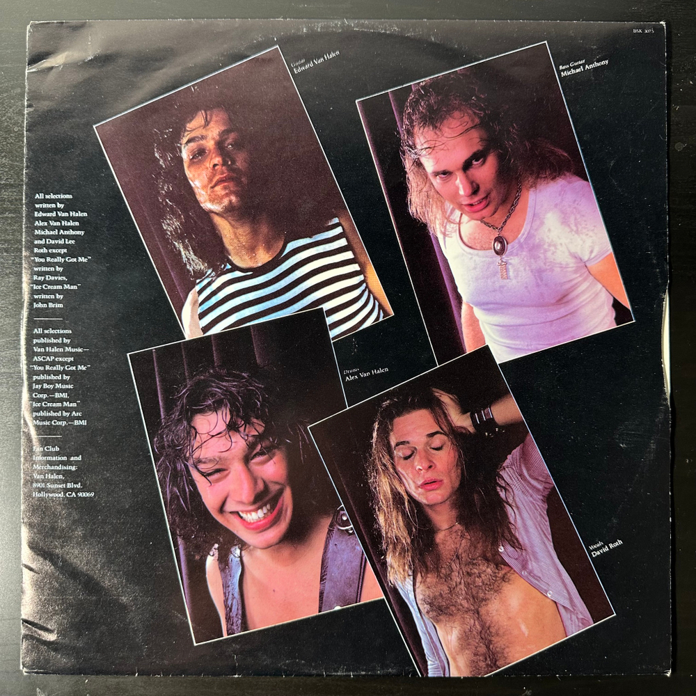 Van Halen ‎– Van Halen (США 1978г.)