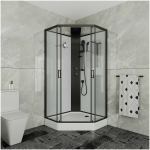 Душевая кабина Grossman Elegans GR251D (90х90х217) дверь раздвижная,5 мест
