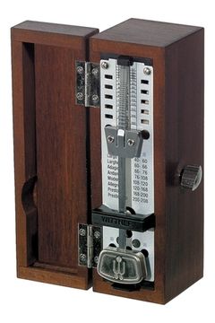 880210 Taktell Super-Mini Метроном механический, деревянный корпус, без звонка, Wittner