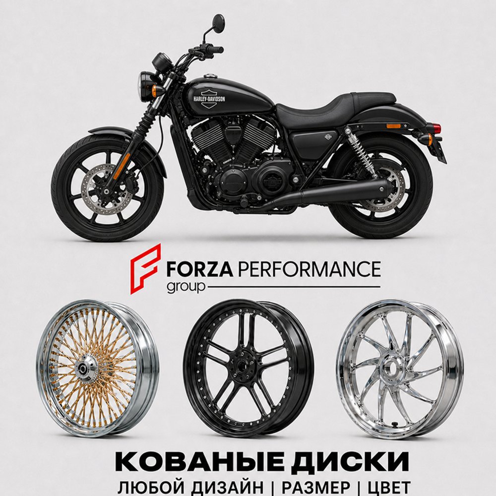 Кованые диски для Harley Davidson Street