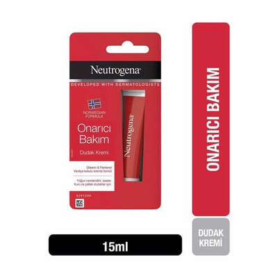 Бальзам для губ Neutrogena Repair Care для сухих и потрескавшихся губ 15 мл (Франция)