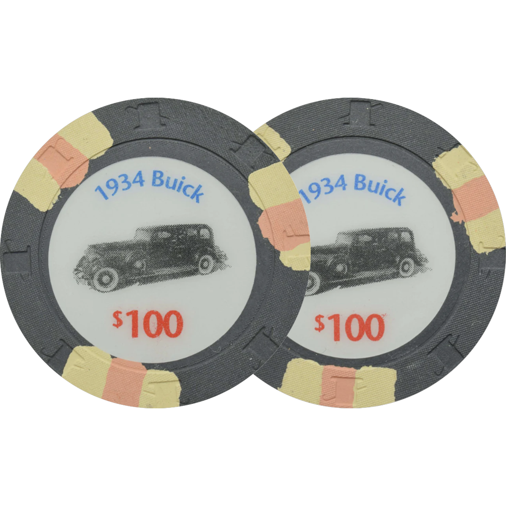Paulson Vintage Cars $100 Chip