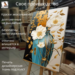 "Все меняется когда подует ветер" 40х60 2 шт. Крепление в подарок.