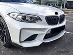 Карбоновые канарды переднего бампера М-стиль для BMW M2 F87 БМВ тюнинг