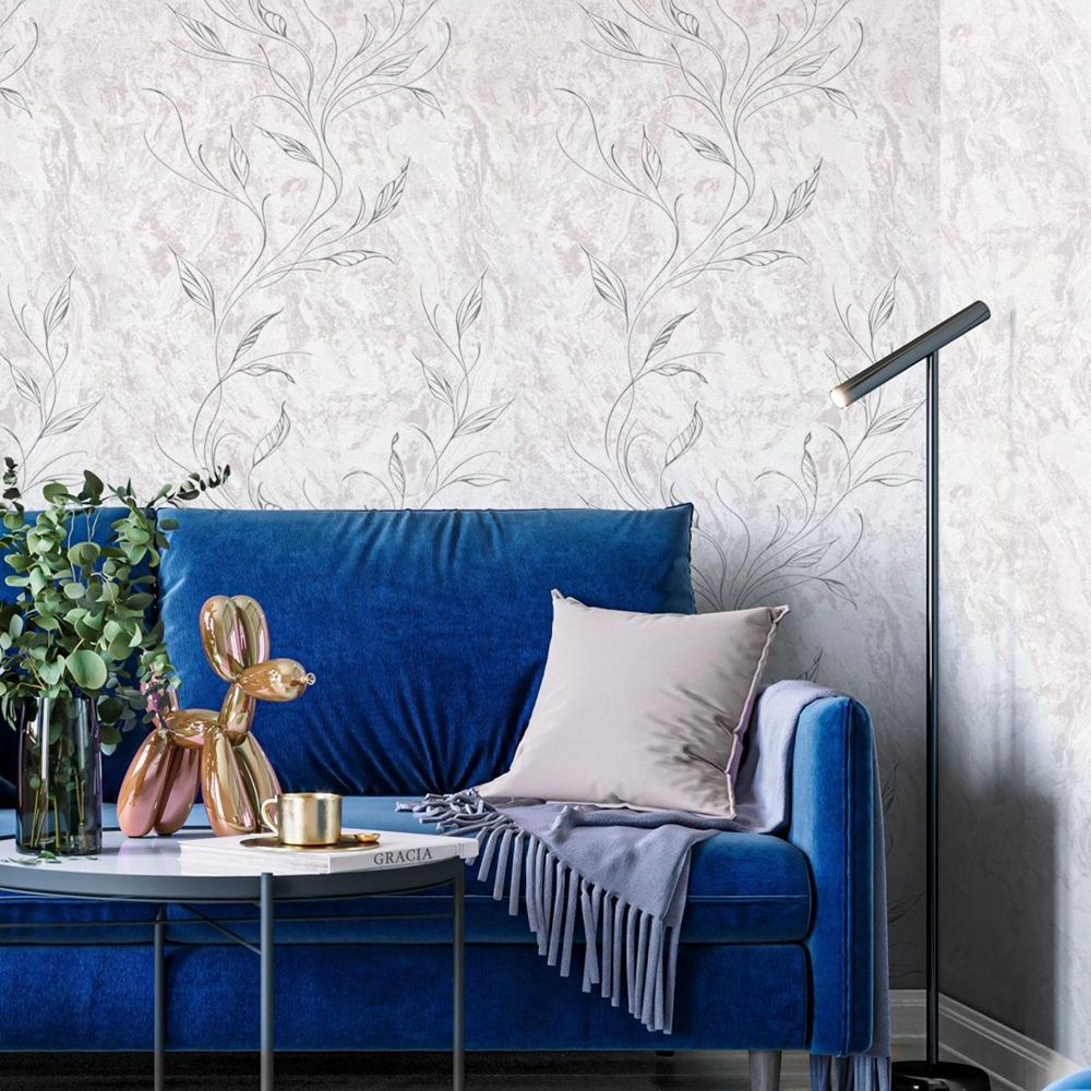 Обои виниловые HC11063-24a PALITRA HOME PROTECT-GRACIA, флористика, размер 0,53 х 10.05 м