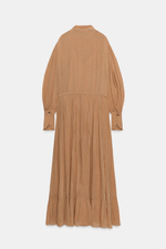 ДЛИННОЕ ПЛАТЬЕ С ЗАСТЕЖКОЙ-АЛАМАР — ZW COLLECTION — ZARA