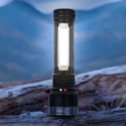 Светодиодный фонарь ЭРА UA-501 универсальный, аккумуляторный, COB+LED, 5 Вт, резина | Универсальные  фонари