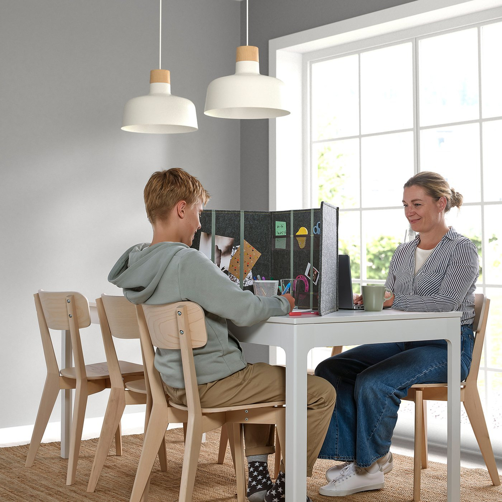 IKEA ÖVNING  (ИКЕА ЁВНИНГ)  -  Экран на письменный стол с отделениями