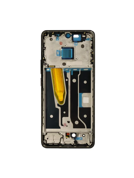 Рамка (средняя часть корпуса) для Realme 11 Pro черная (Black)