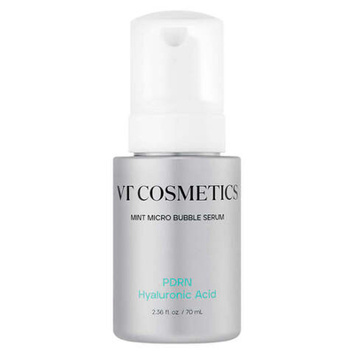 Пузырьковая сыворотка с ПДРН VT Cosmetics PDRN Hyaluronic Mint Micro Bubble Serum