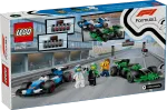 Конструктор LEGO City 60474 Сетка F1 с гоночными автомобилями CARB и Sauber