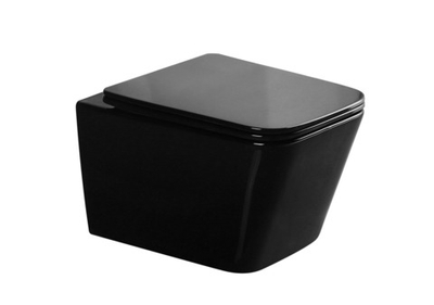 Унитаз подвесной Gid Tr2155BL 62238Y черная глянцевая 51x37x35