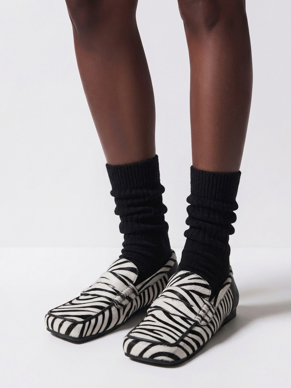 loafer zebra