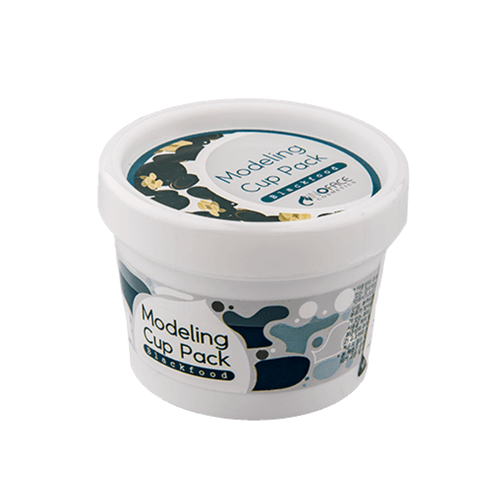 Альгинатная маска с древесным углем INOFACE Modeling Cup Pack Blackfood 15 гр